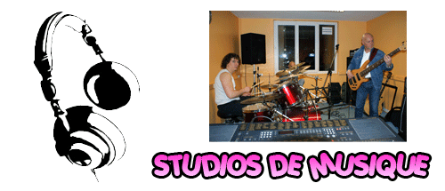 Les studios de musique