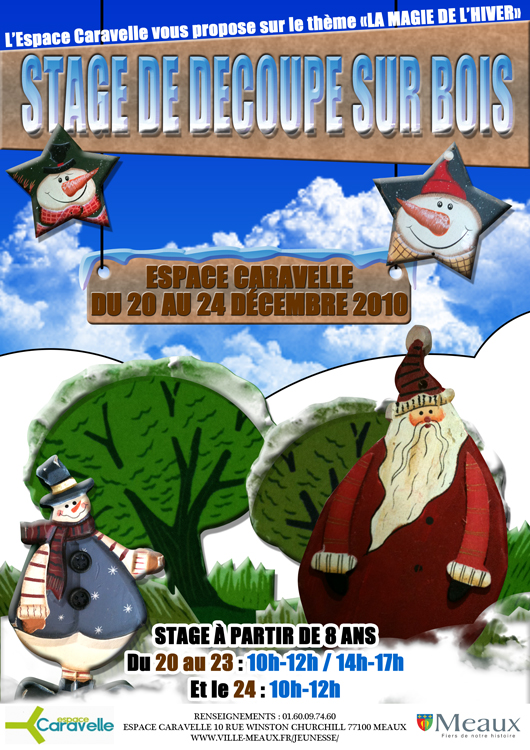 Stage de découpe sur bois